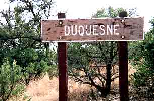 Duquesne Sign